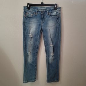 Aeropostale Capri Jean's - Bayla Skinny Ca…